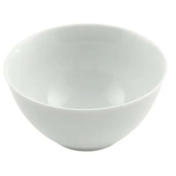 Rice Bowl - White, Porcelain image