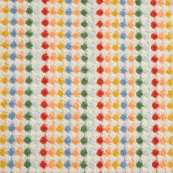 Rice Weave Cotton Towel - Multicolor