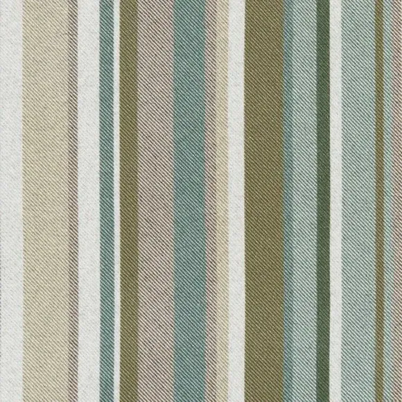 Roman Blind Fire Retardant - Jade, Striped