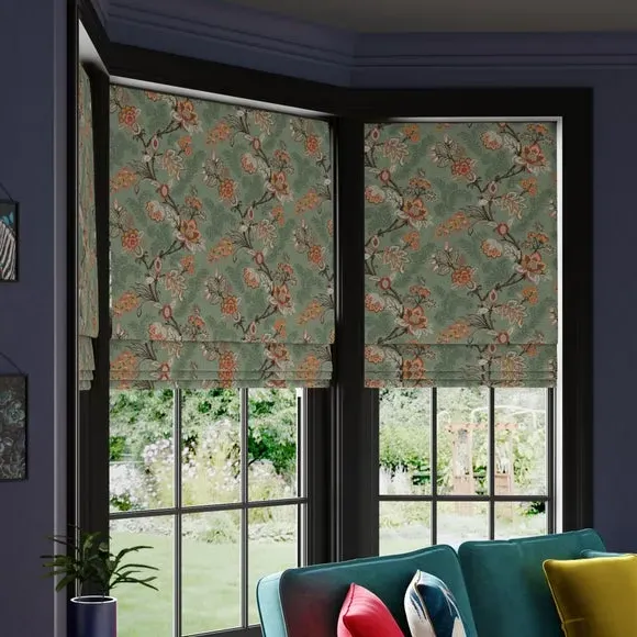 Roman Blind Made to Measure - Fern, Velvet
