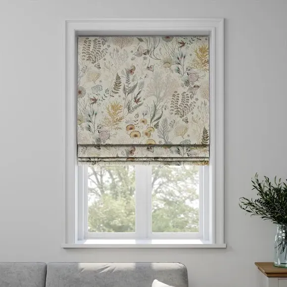 Roman Blind Made to Measure - Seafoam, Cotton