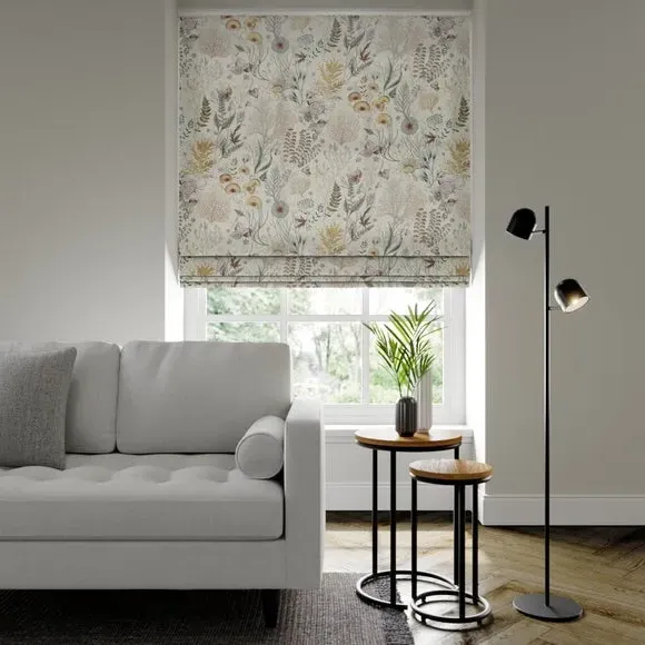 Roman Blind Made to Measure - Seafoam, Cotton image