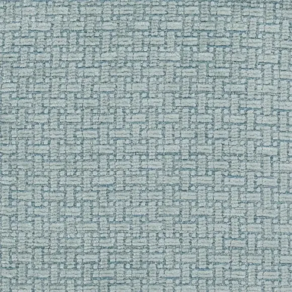Roman Blind with Basket Weave - Duck Egg, Chenille