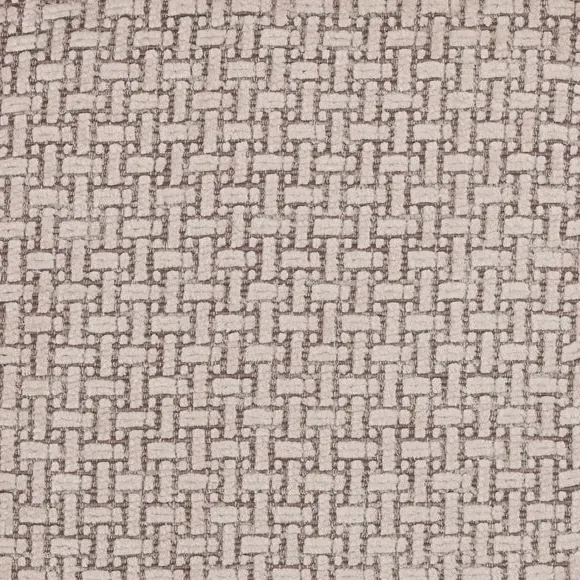 Roman Blind with Basket Weave - Natural, Chenille