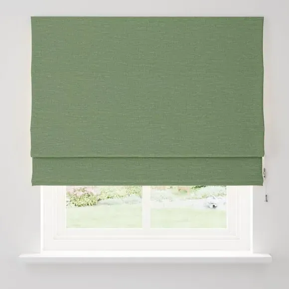 Roman Blind with Lining - Khaki, Polyester