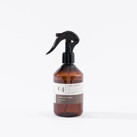 Room Spray 250ml - Amber Tonka, Brown