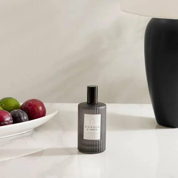 Room Spray Plum & Patchouli - Black, Glass image