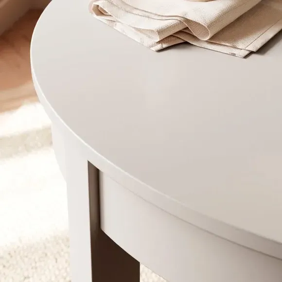 Round 4-Seater Dining Table - Natural, Wood