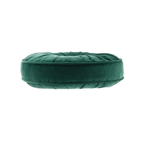 Round Cushion with Plump Filling - Pink, Velvet
