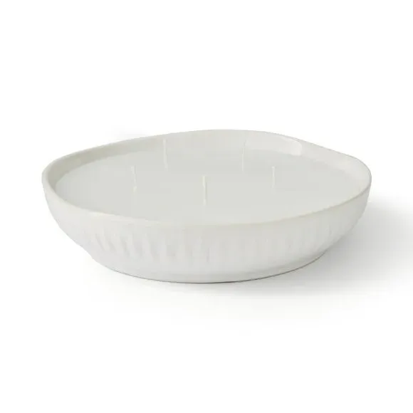 Round Multi Wick Candle - White