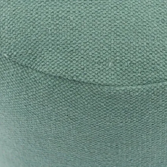 Round Pouffe with Polybeads - Mineral, Cotton