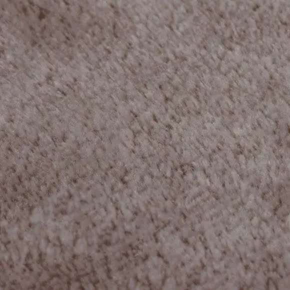 Round Rug - Brown, Polyester
