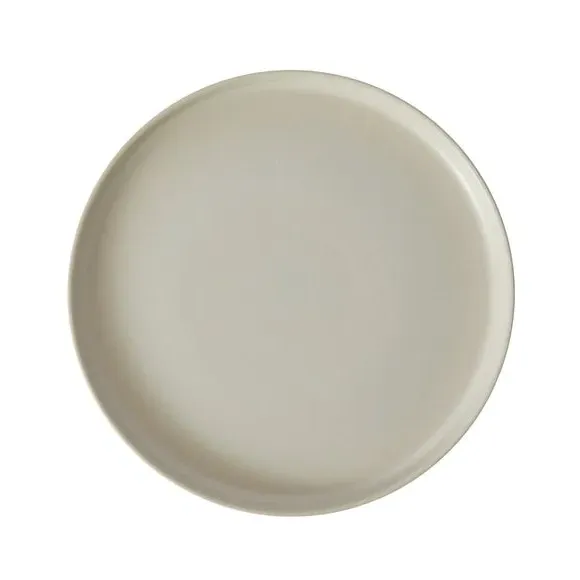 Round Serving Platter - Cream, Stoneware