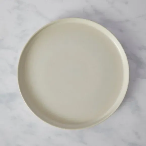 Round Serving Platter - Cream, Stoneware image