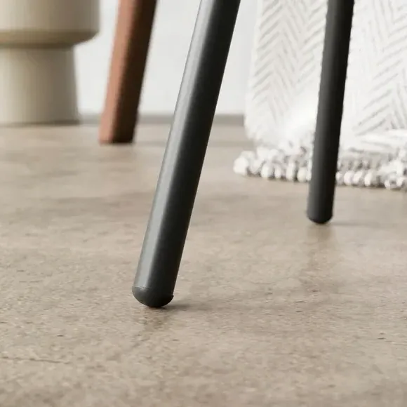 Round Side Table - Black, Iron