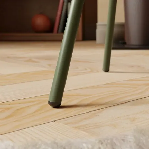 Round Side Table - Olive, Iron