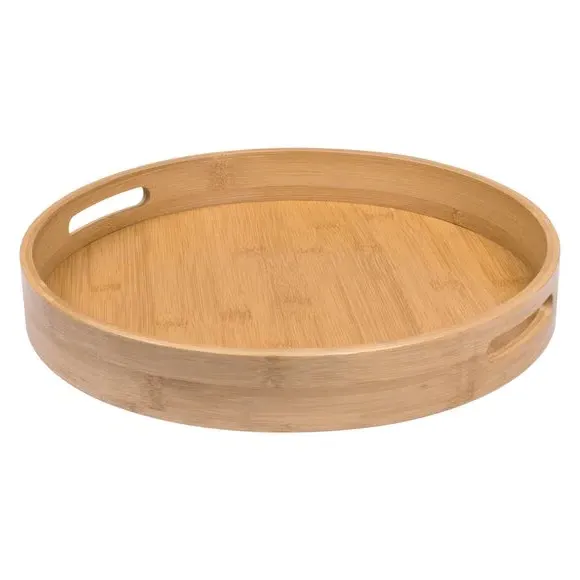 Round Tray - Bamboo image