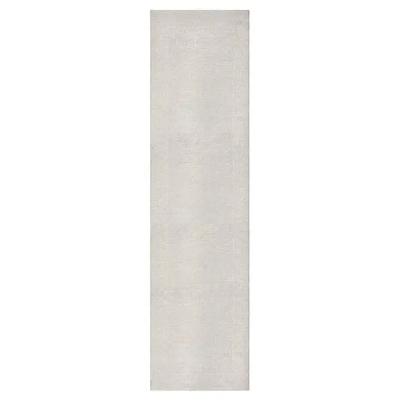 Runner Rug Herringbone Pattern - Natural, Polyester