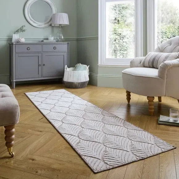 Runner Rug Indoor Outdoor - Natural, Polypropylene image