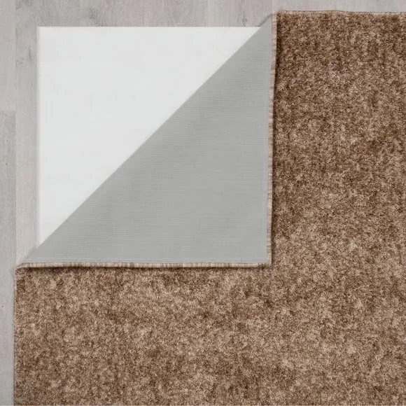 Runner Rug Washable Shaggy - Natural