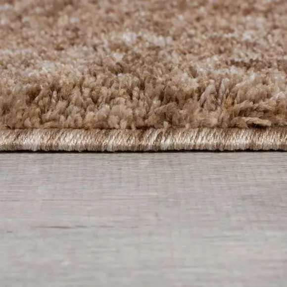 Runner Rug Washable Shaggy - Natural