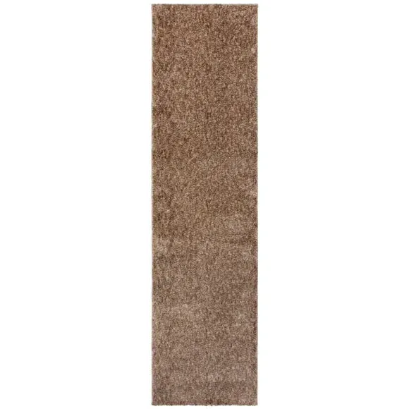 Runner Rug Washable Shaggy - Natural