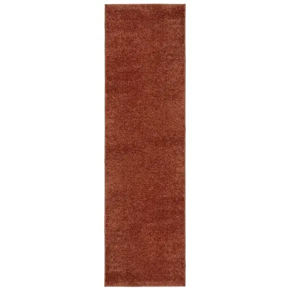 Runner Rug with Soft Pile - Ginger, Polyester