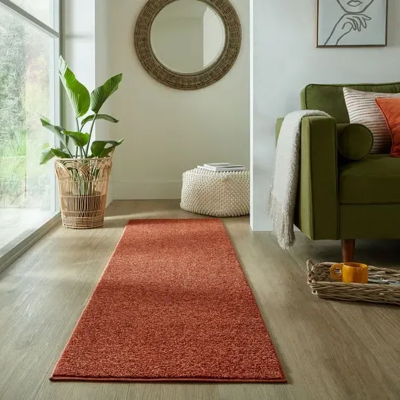 Runner Rug with Soft Pile - Ginger, Polyester image