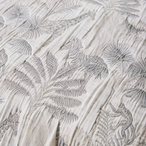 Safari Print Duvet Cover Set - Natural, Polyester