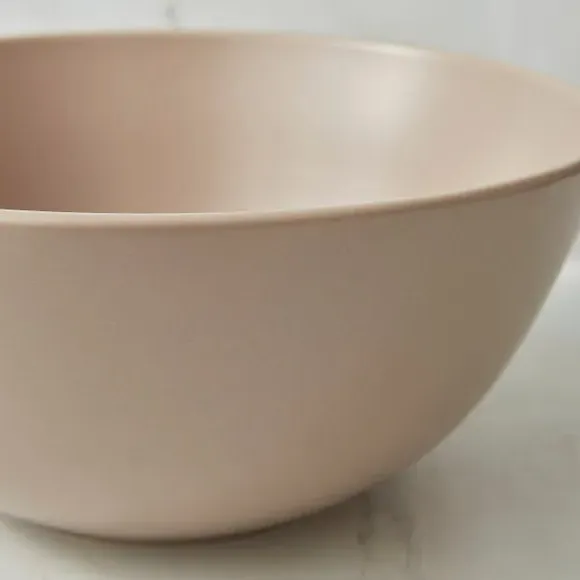 Salad Bowl with Matte Glaze - Mushroom, Stoneware