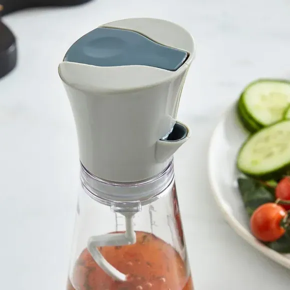 Salad Dressing Bottle with Measurements - Clear