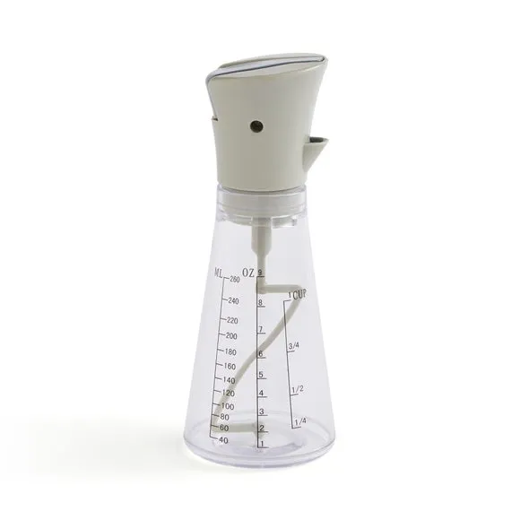 Salad Dressing Bottle with Measurements - Clear