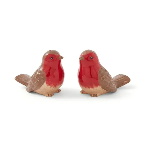 Salt & Pepper Shakers - Brown, Stoneware