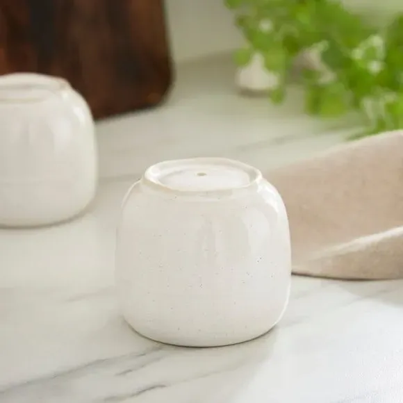 Salt Shaker - White, Stoneware image