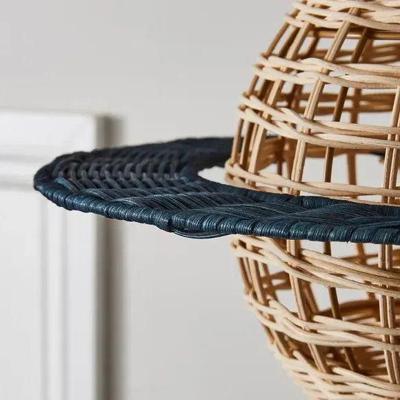 Saturn Pendant Shade Easy Fit - Natural, Rattan