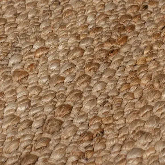 Scallop Textured Rug - Natural, Jute