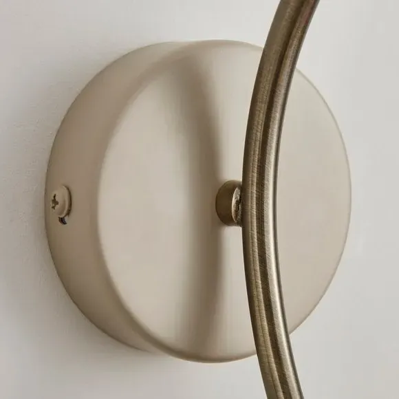 Scallop Wall Light - Mushroom