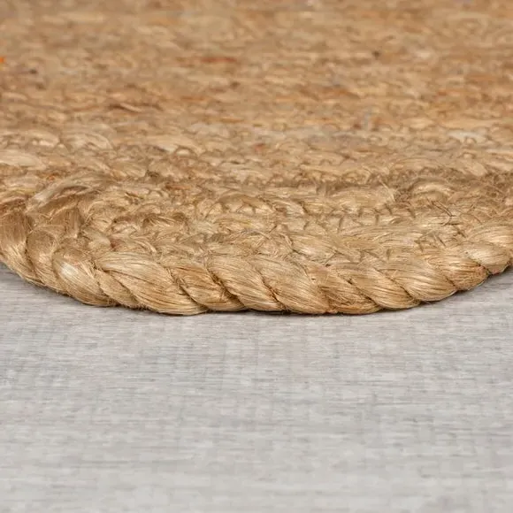 Scalloped Doormat - Natural, Jute