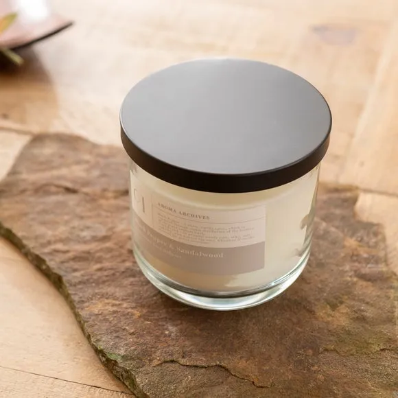 Scented Candle - Black Pepper Sandalwood