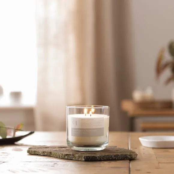 Scented Candle - Black Pepper Sandalwood image