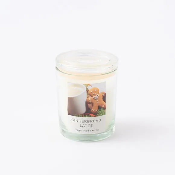 Scented Glass Candle - Clear, Glass