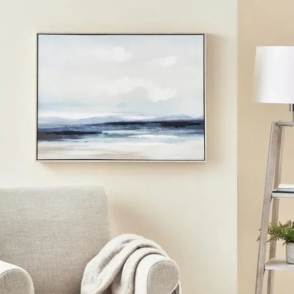 Seascape Boxed Canvas - Multicolor image