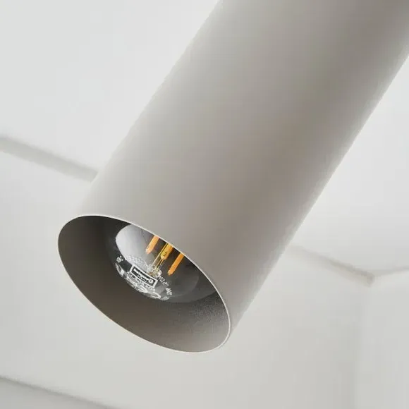 Semi Flush Ceiling Wall Spotlight - Grey