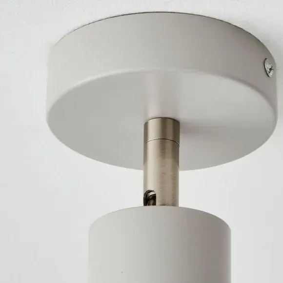 Semi Flush Ceiling Wall Spotlight - Grey
