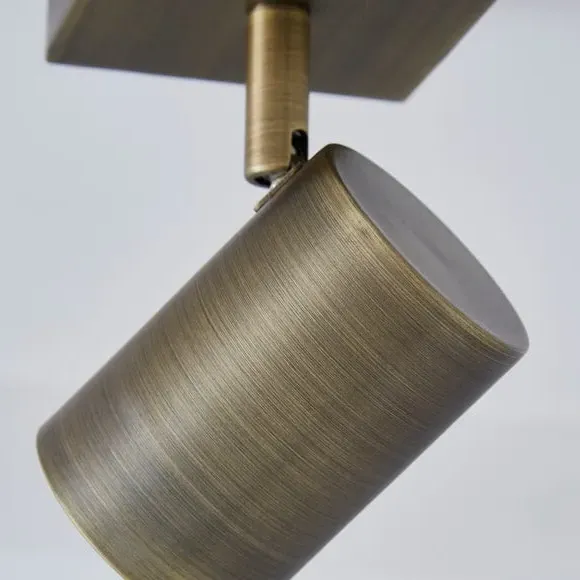 Semi Flush Spotlight with Swivel - Bronze