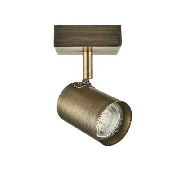 Semi Flush Spotlight with Swivel - Bronze