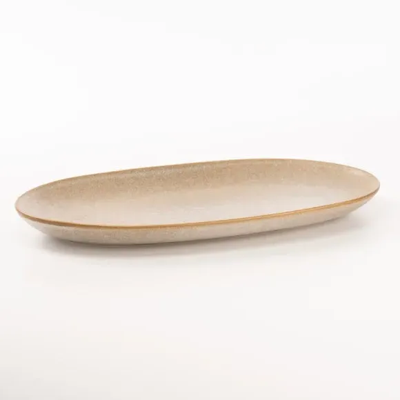 Serve Platter - Natural, Stoneware