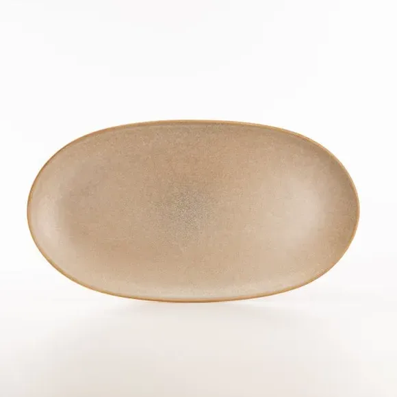 Serve Platter - Natural, Stoneware