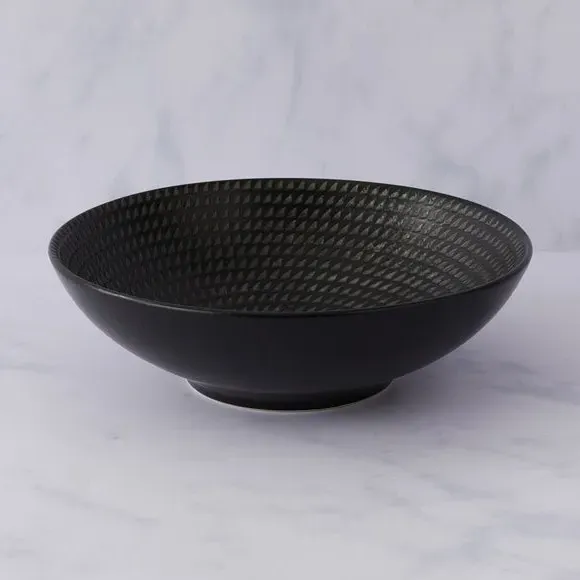 Serving Bowl - Black, Stoneware