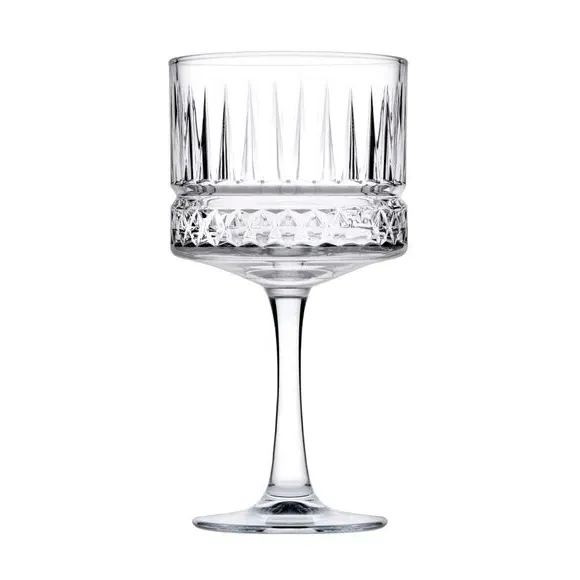 Set of 2 Cocktail Glasses - Clear, Soda-Lime